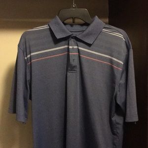 Blue Polo w/ stripes